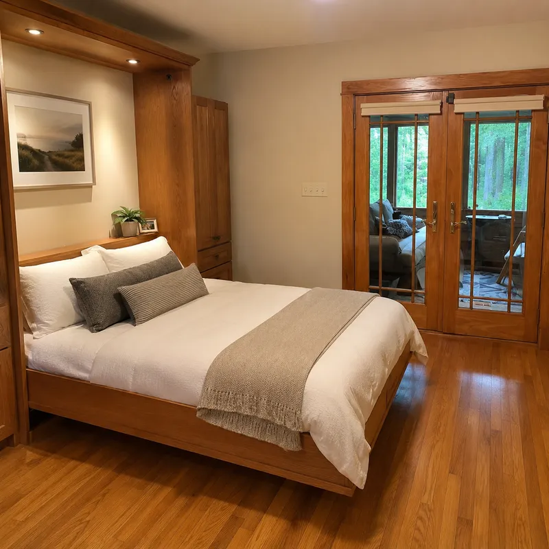 Murphy bed installation by Sarah M.