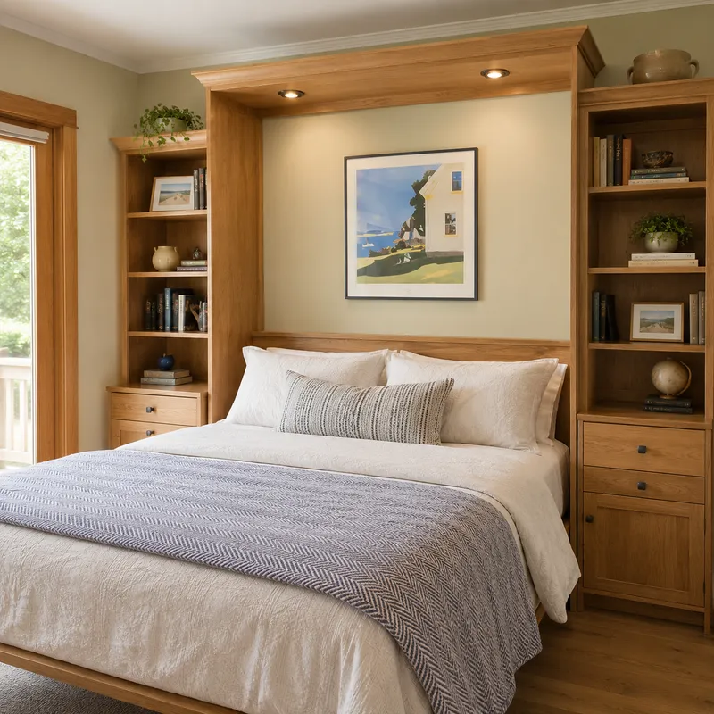 Murphy bed installation by Chris & Dana T.