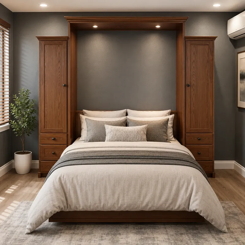 Murphy bed installation by Brad W.