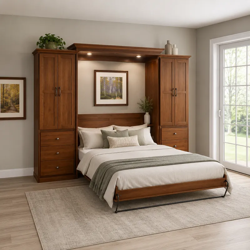 Murphy bed installation by Derek N.